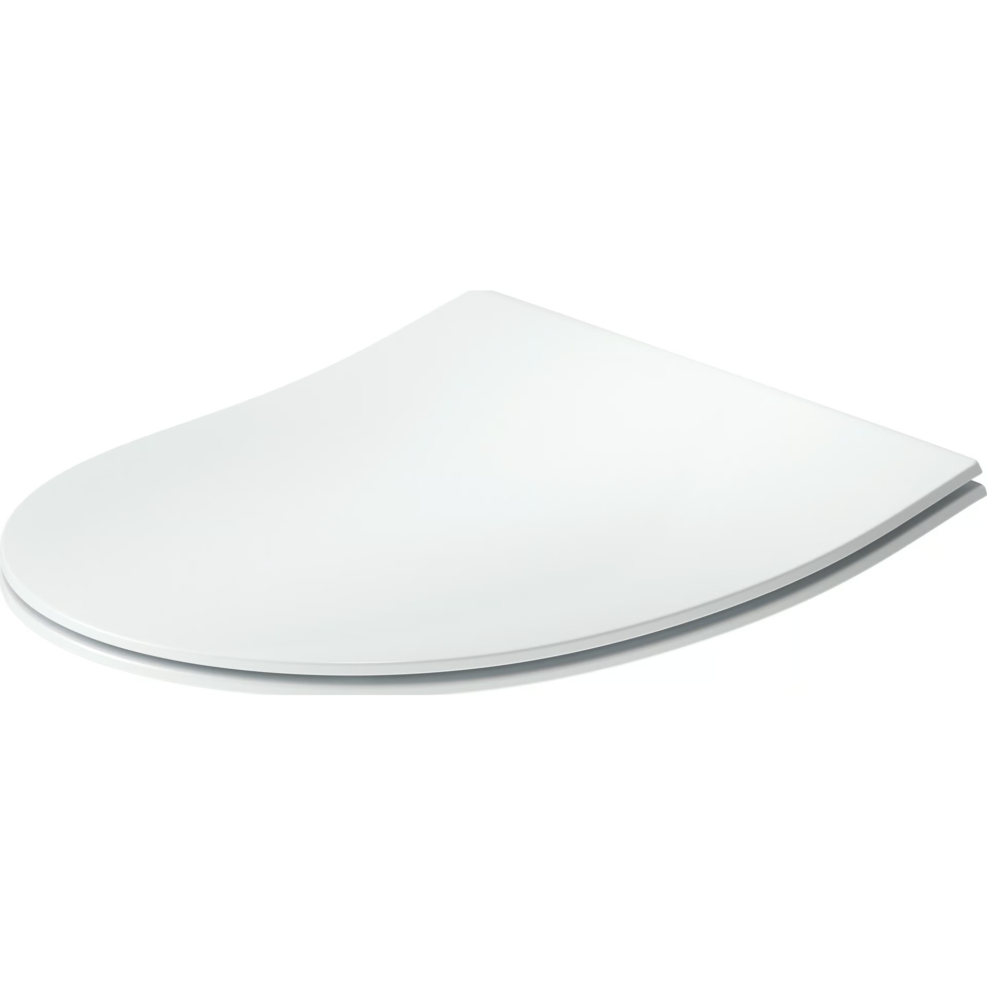 Asiento de inodoro Duravit Univavo Universal con mecanismo de cierre suave, ovalado