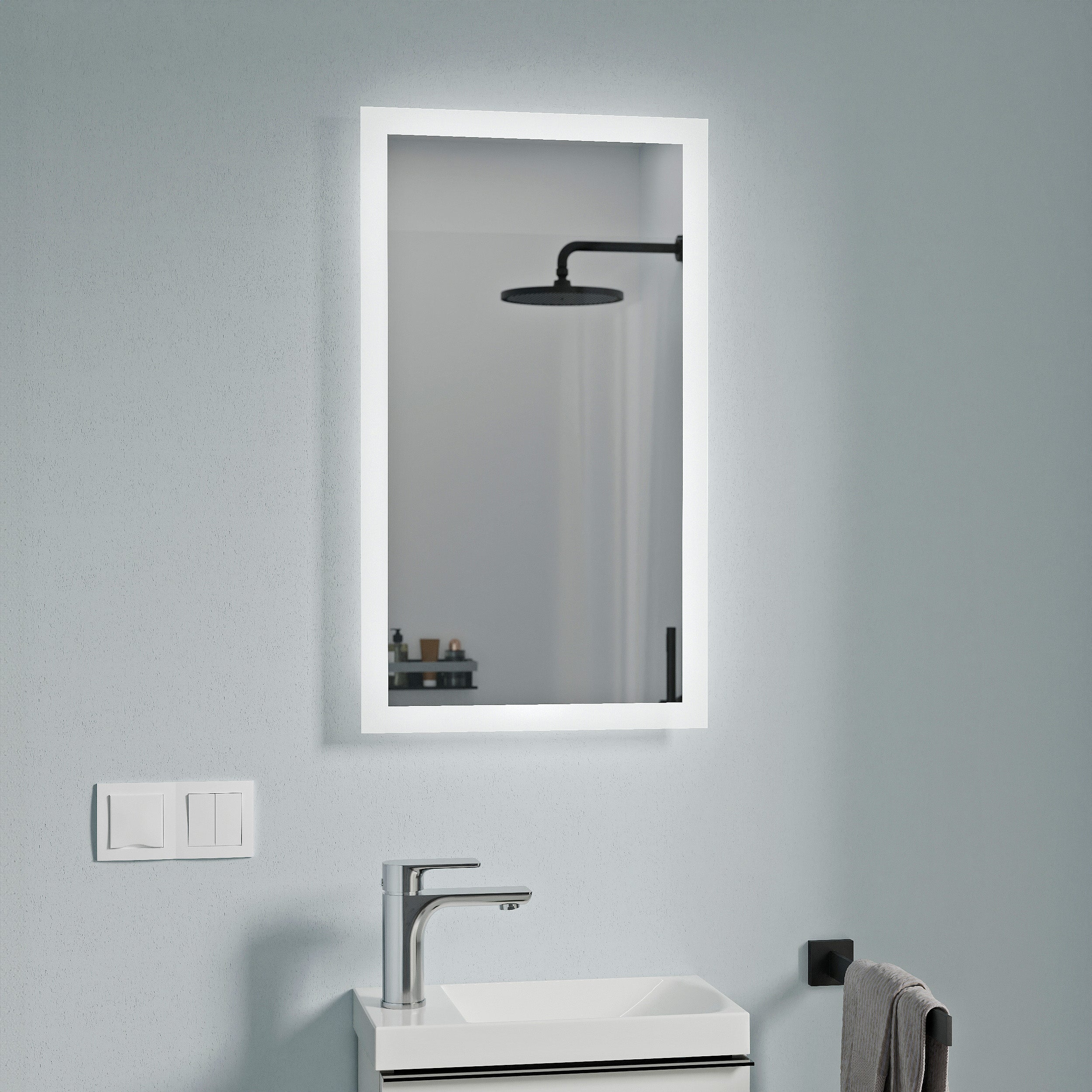 Conjunto de muebles de baño VIREO 40 cm con lavabo