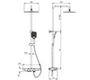 Sistema de ducha termostático BS371