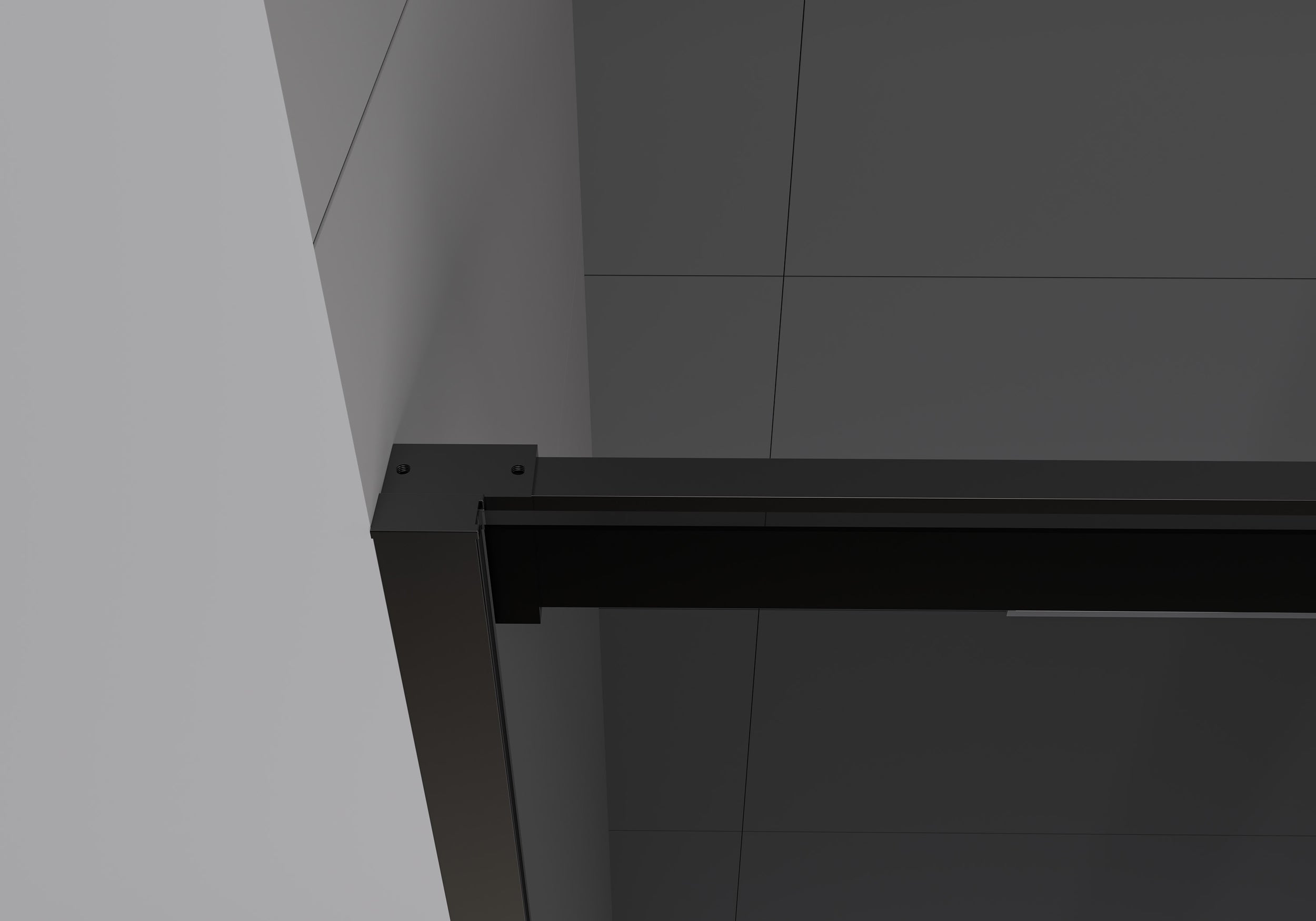 Ducha empotrada con puerta corredera Soft-Close DX906 FLEX