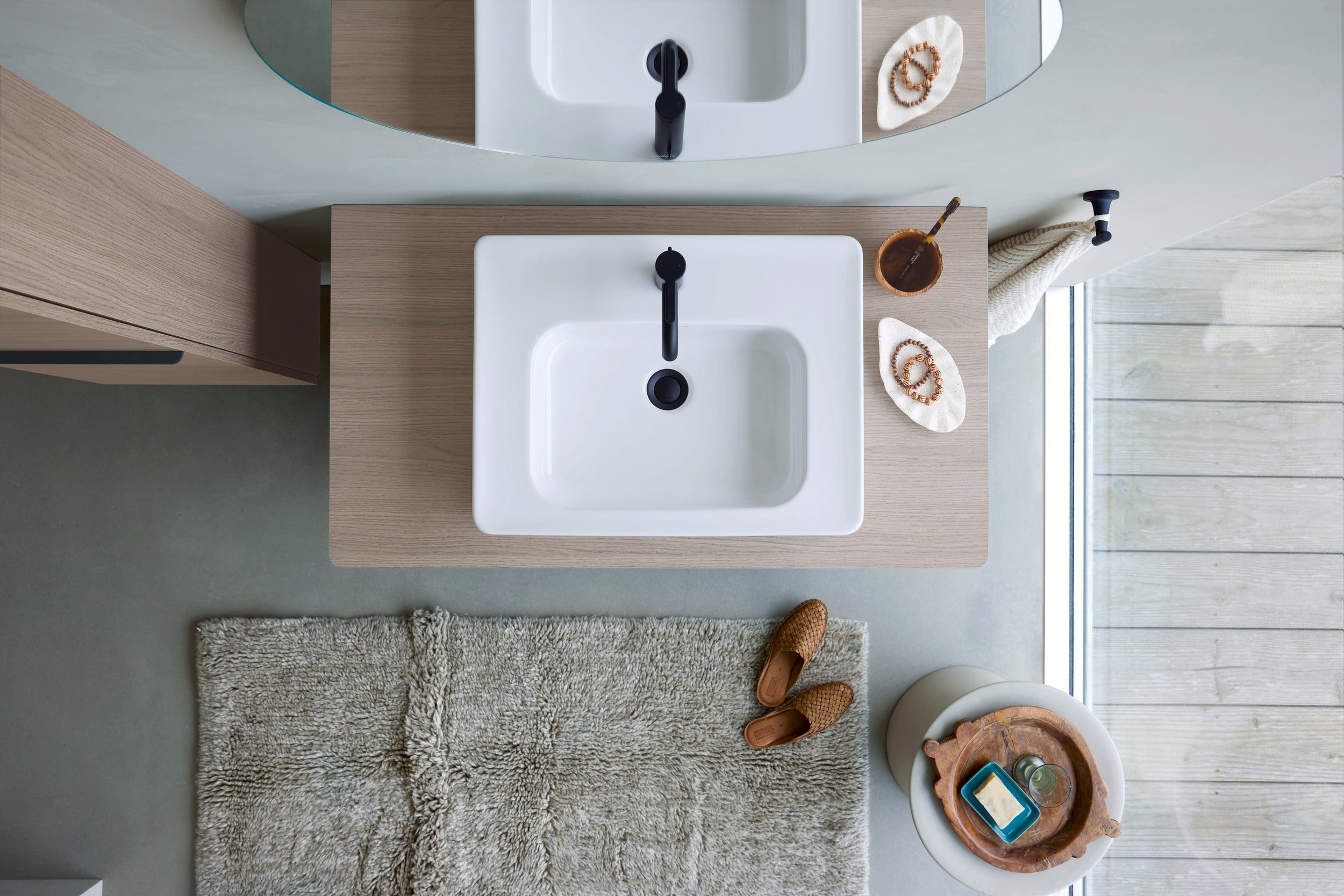 Duravit Soleil lavabo sobre encimera