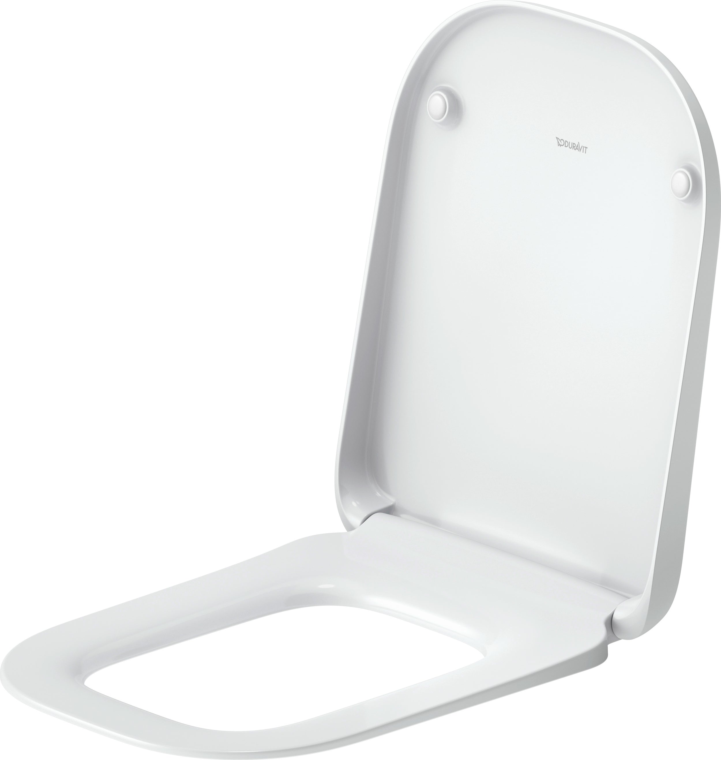 Asiento de inodoro universal Duravit Univavo con cierre amortiguado