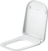 Asiento de inodoro universal Duravit Univavo con cierre amortiguado