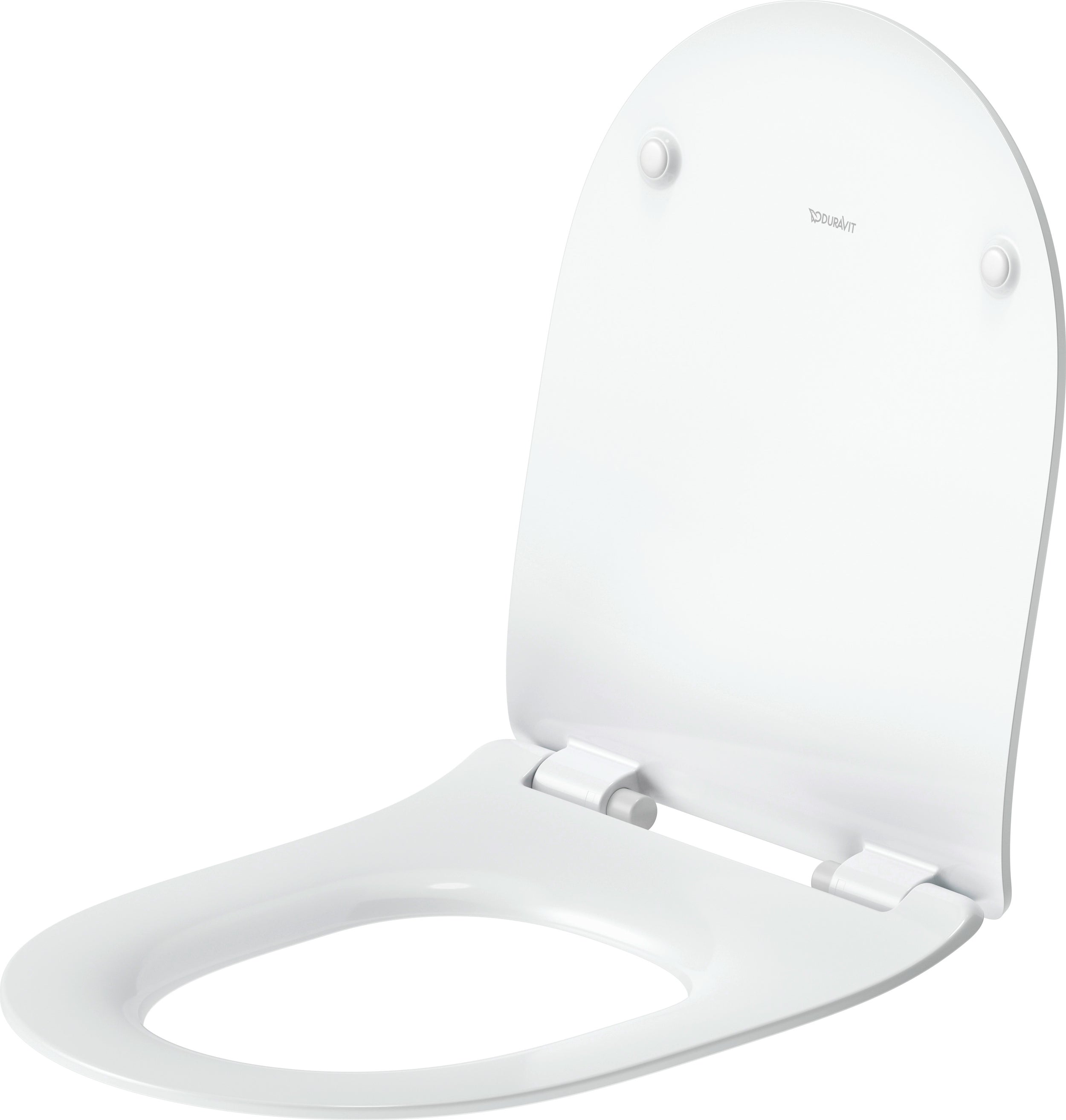 Asiento de WC Universal Duravit Univavo con cierre amortiguado, redondo