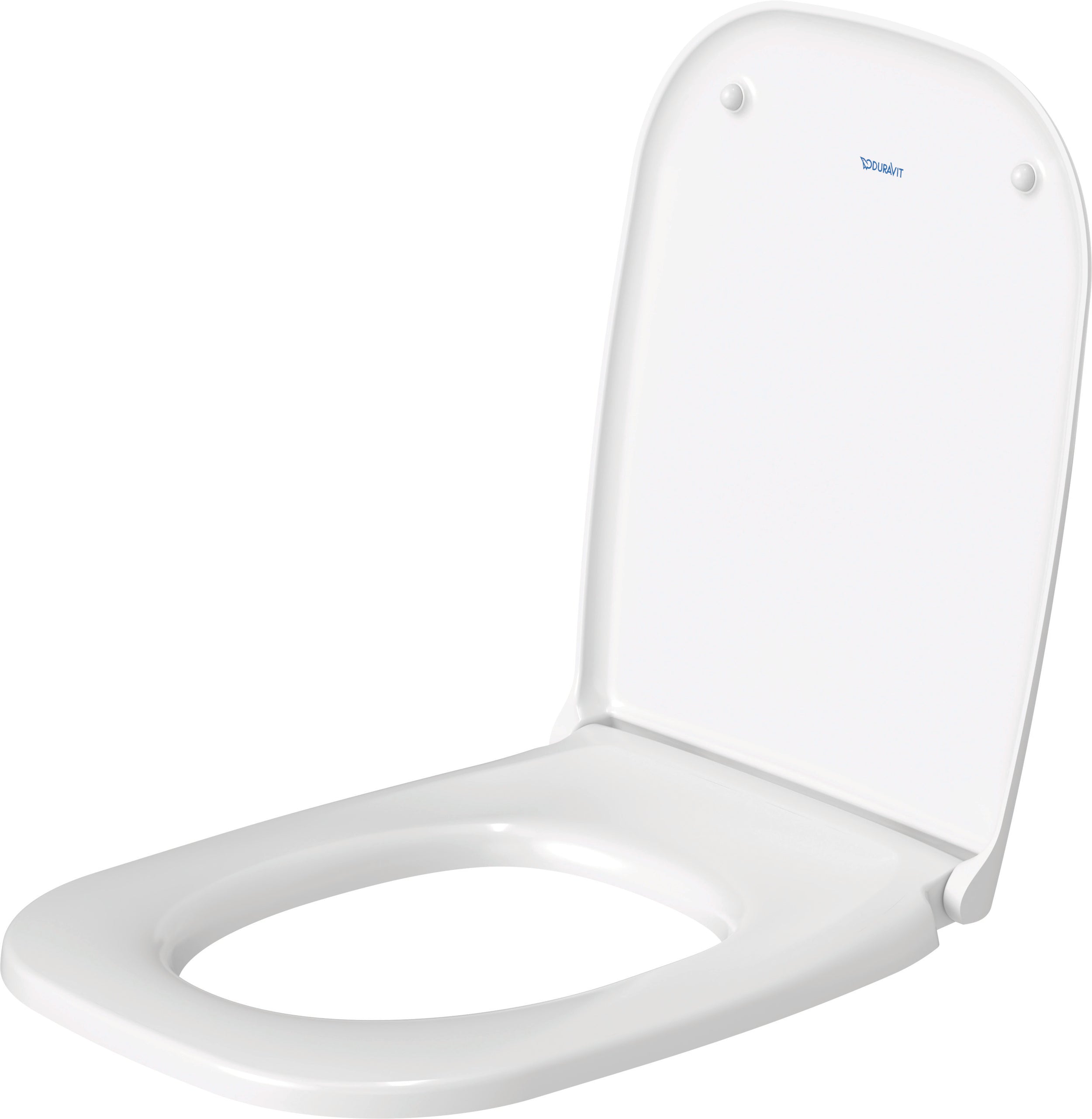 Asiento de inodoro universal Duravit con cierre amortiguado para D-Code