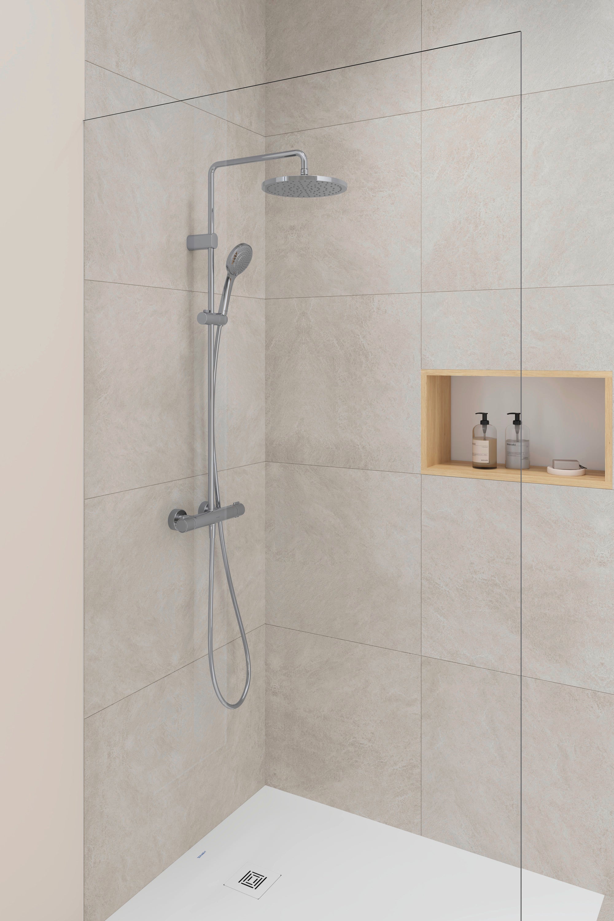 Sistema de ducha Duravit con termostato