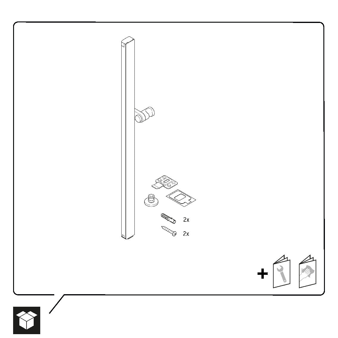 Duravit Universal barra de ducha