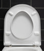 Duravit Asiento de WC universal con cierre amortiguado en blanco para Starck 3