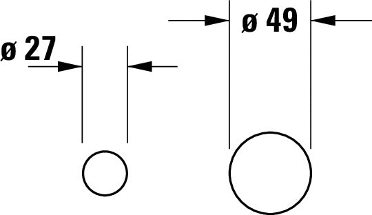 Duravit Circle Grifo de lavabo monomando
