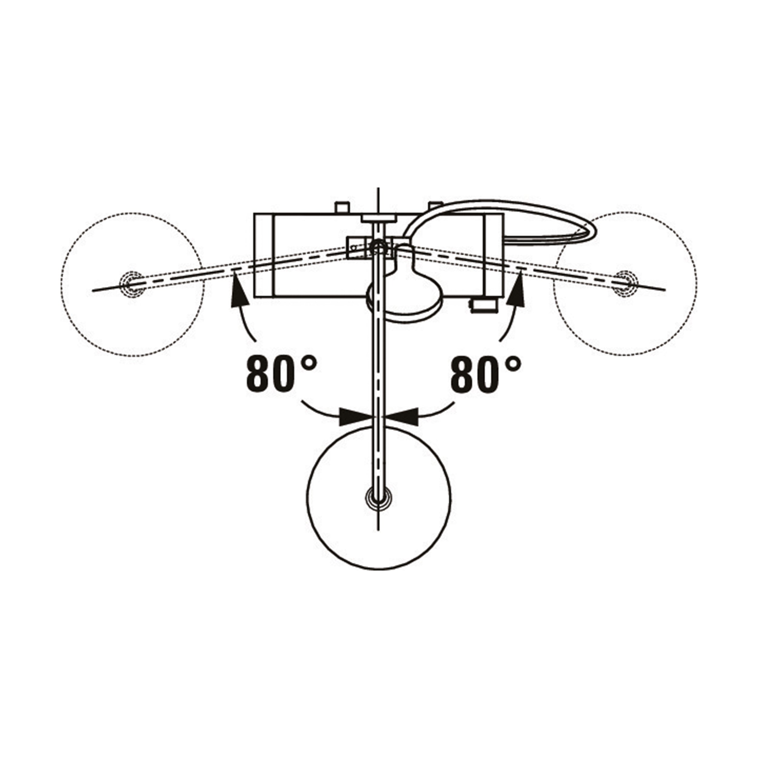 Sistema de ducha Duravit con termostato y repisa de vidrio