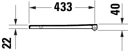 Duravit Univavo asiento de inodoro universal con cierre suave