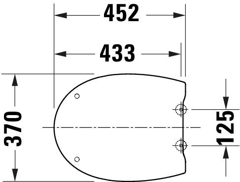 Duravit Univavo asiento de inodoro universal con cierre suave