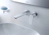 Duravit Wave mezclador de lavabo monomando empotrado