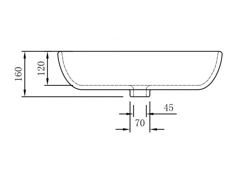 Lavabo de encimera NT3155