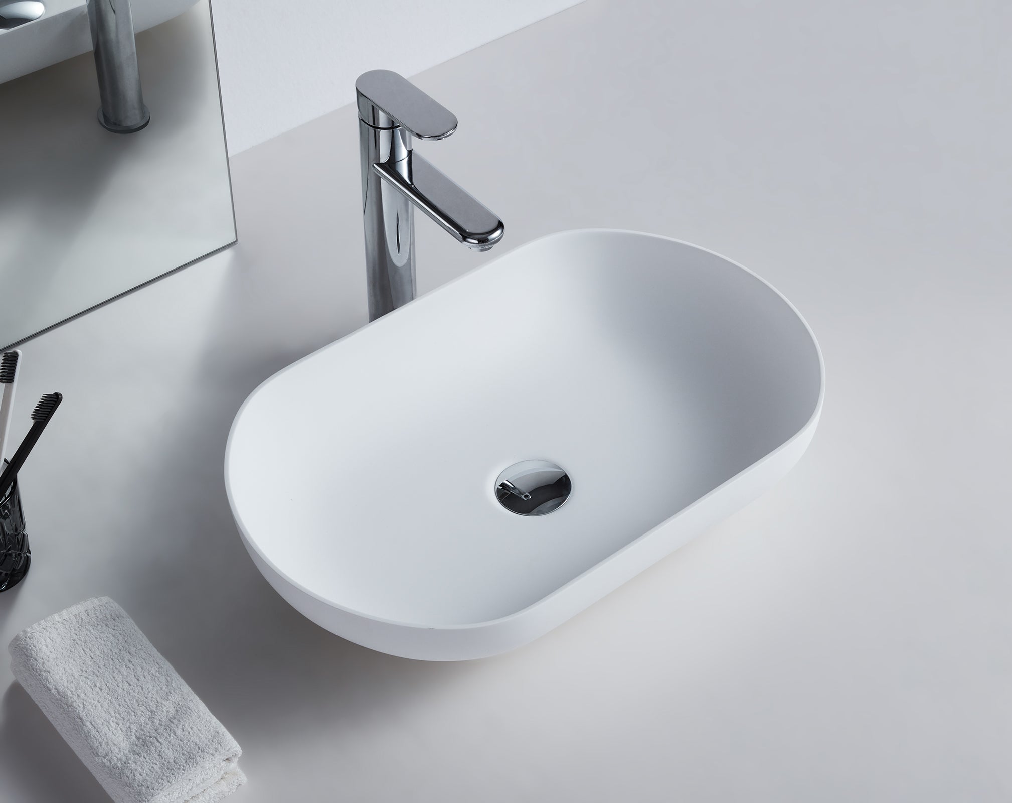 Lavabo de sobreponer O-540