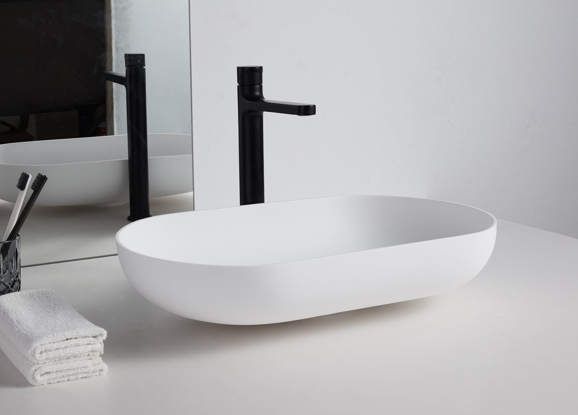 Lavabo de sobreponer O-540