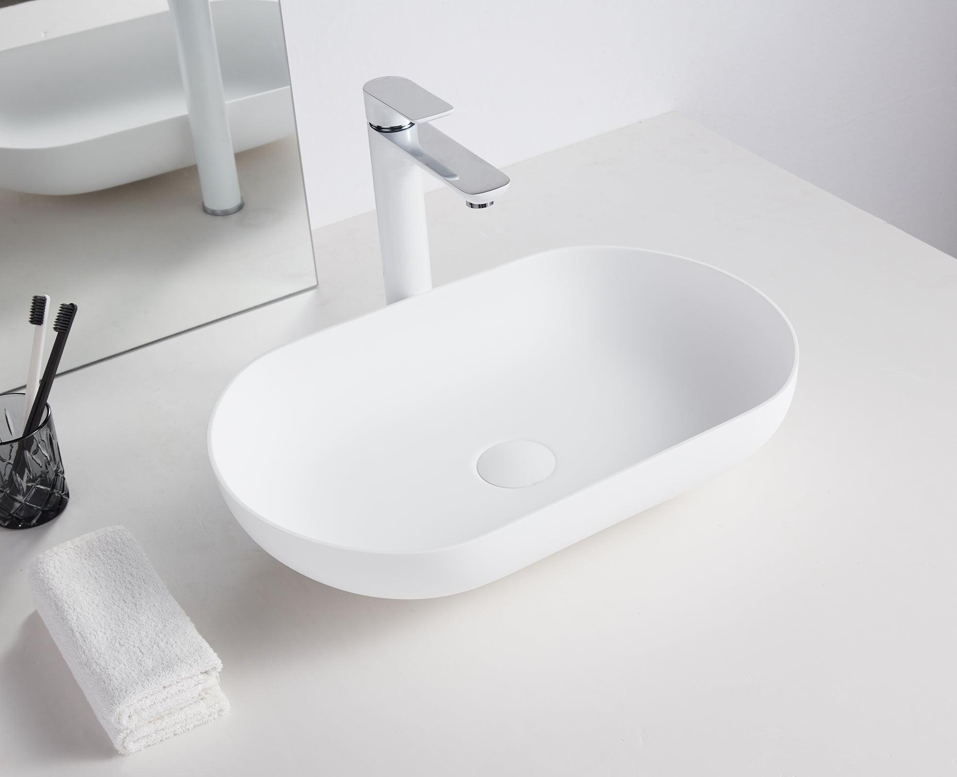 Lavabo de sobreponer O-540