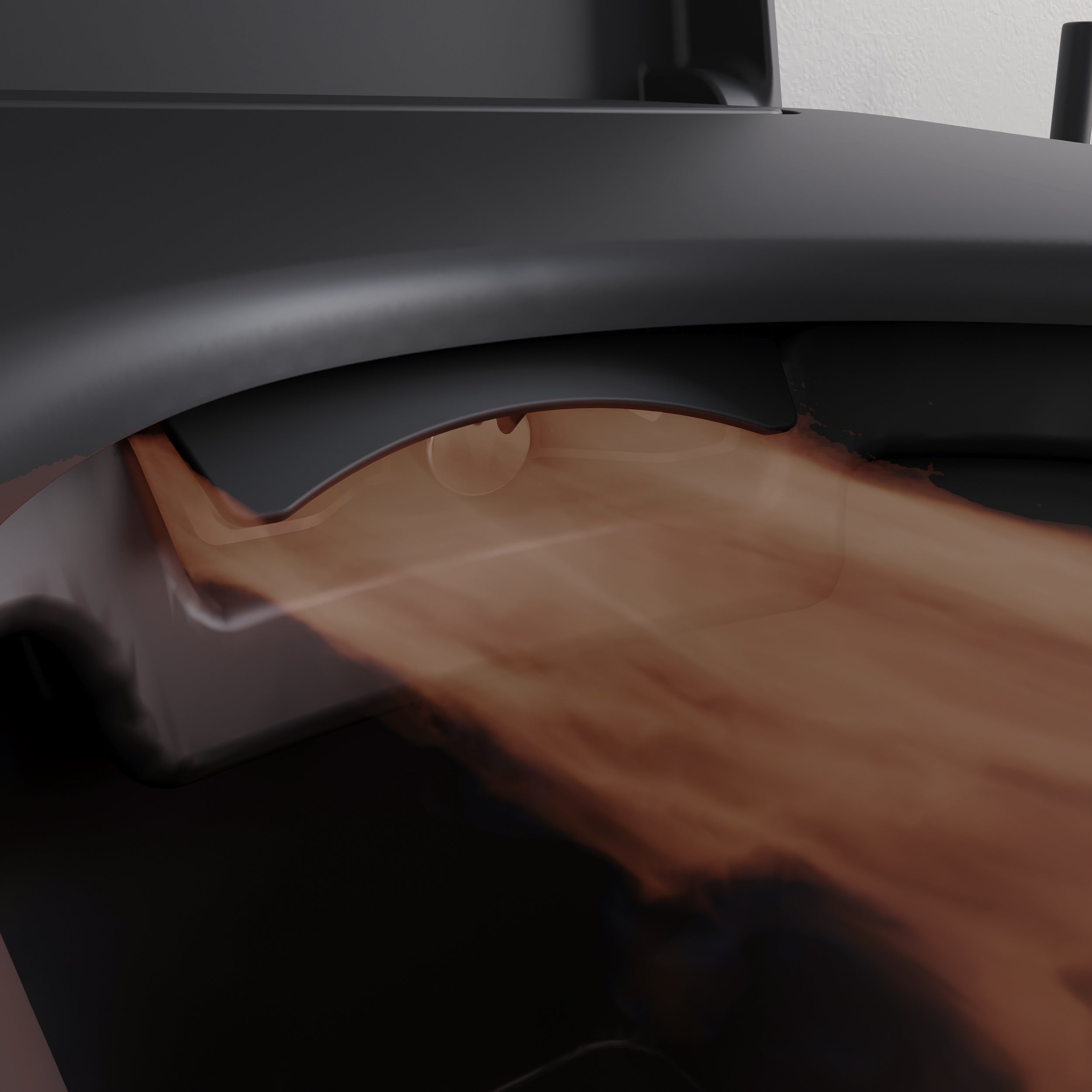 PREMIUM 1102 inodoro ducha negro mate