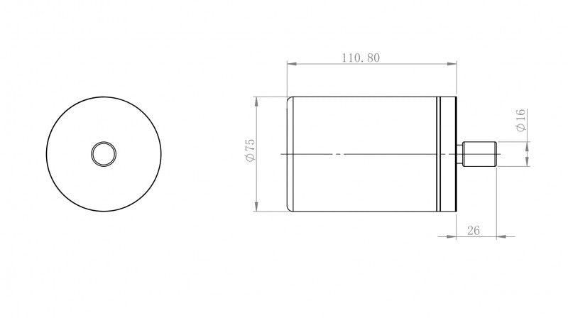 Vaso para cepillo de dientes / tarro para cosméticos SDVZPB