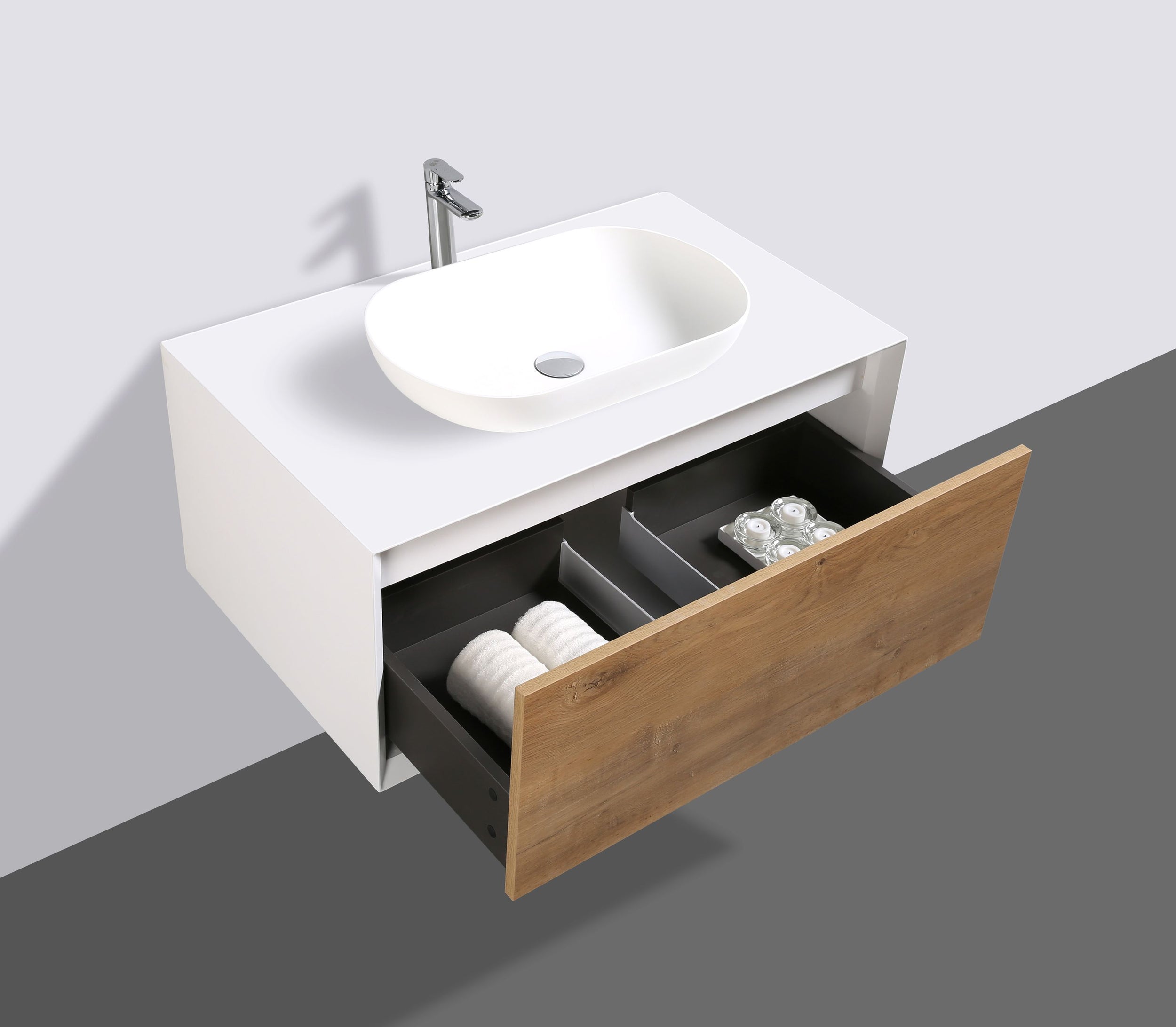 Lavabo de sobreponer O-540