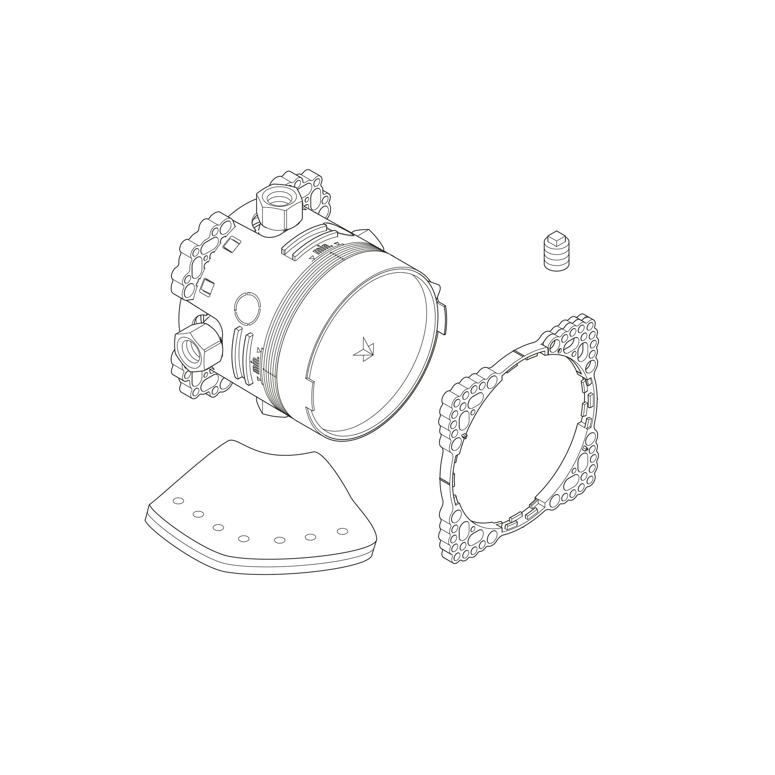 Duravit Tulum mezclador para ducha empotrada