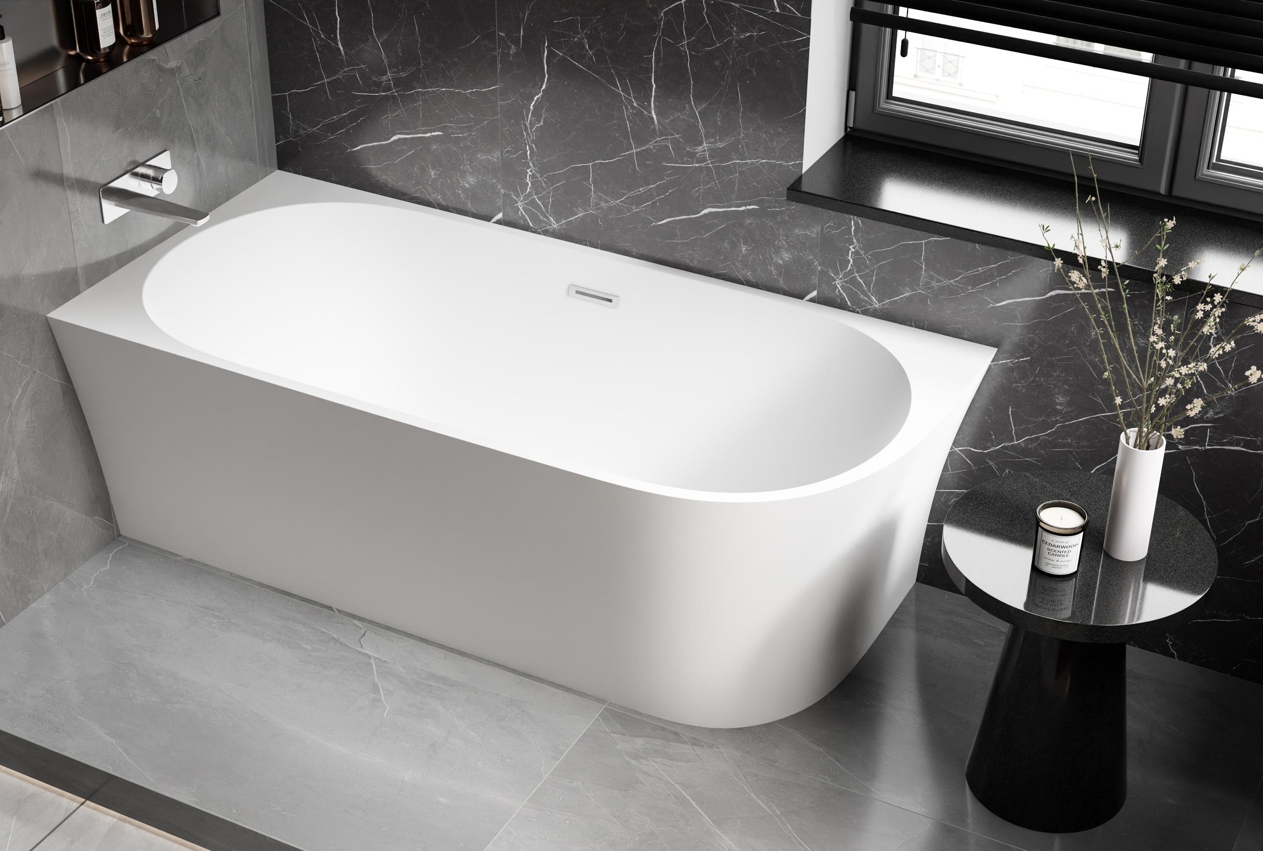 Bañera acrílica de esquina NOVA CORNER