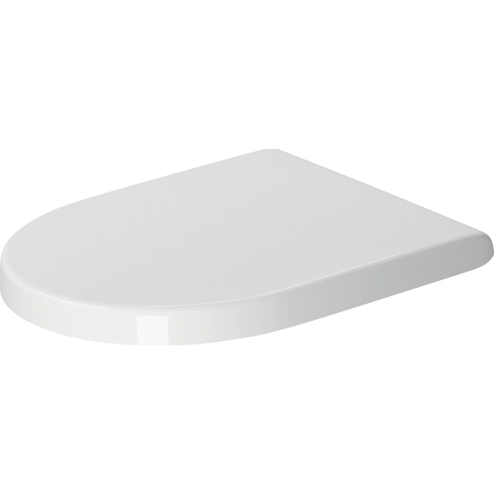 Duravit Asiento de WC universal con cierre amortiguado en blanco para Starck 3