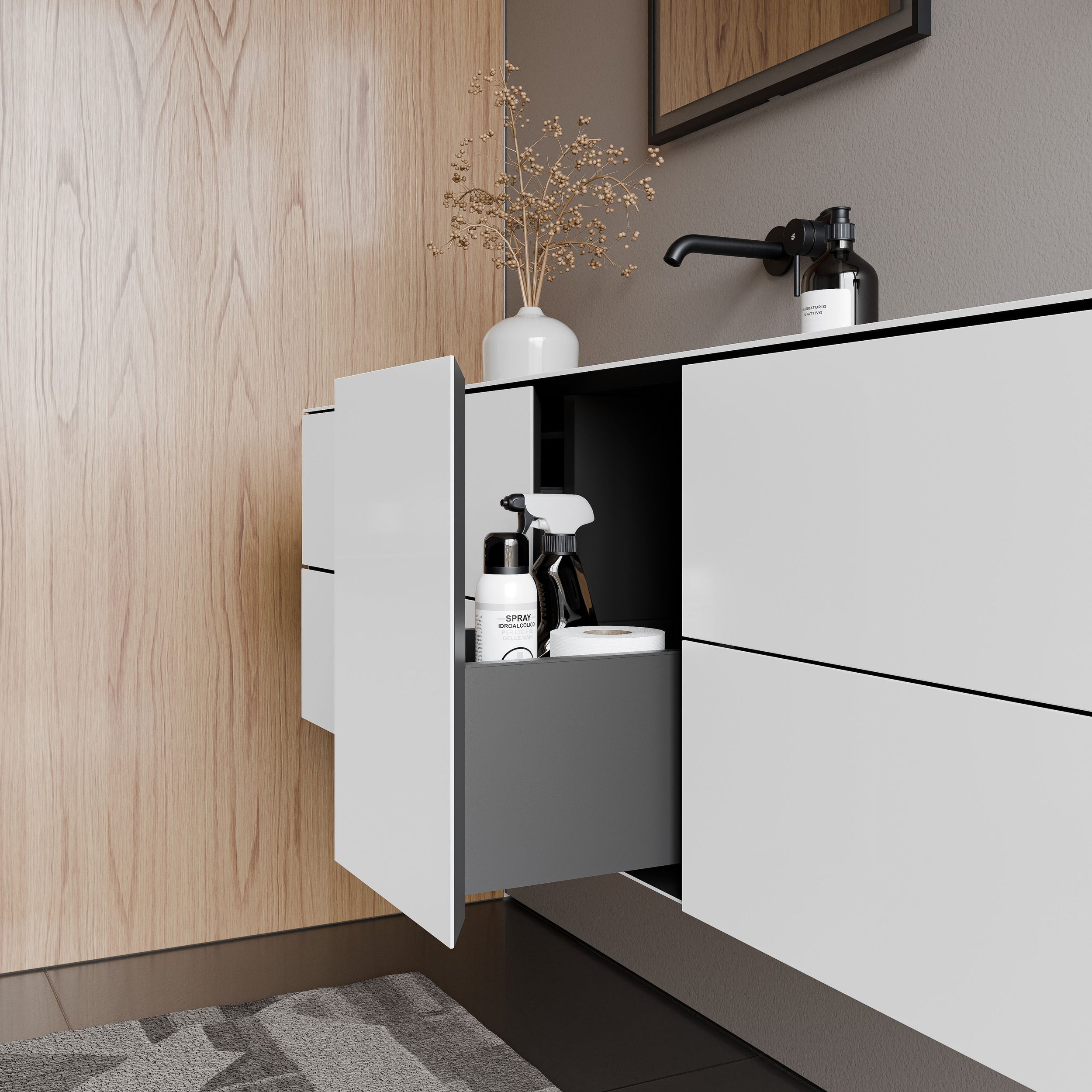 Mueble bajo lavabo ARCTIC 1800