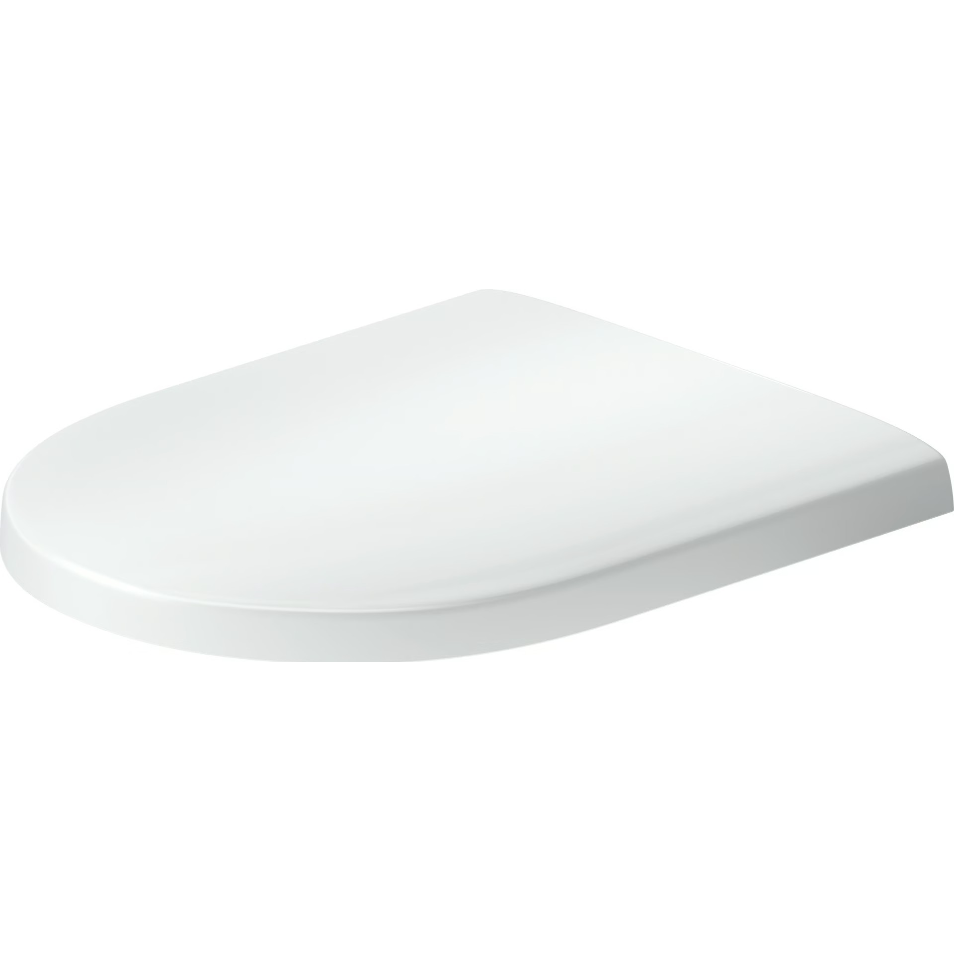 Asiento de inodoro universal Duravit Univavo con cierre amortiguado, redondo