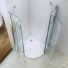 Ducha redonda EX406 con puerta giratoria