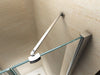 Ducha redonda EX406 con puerta giratoria