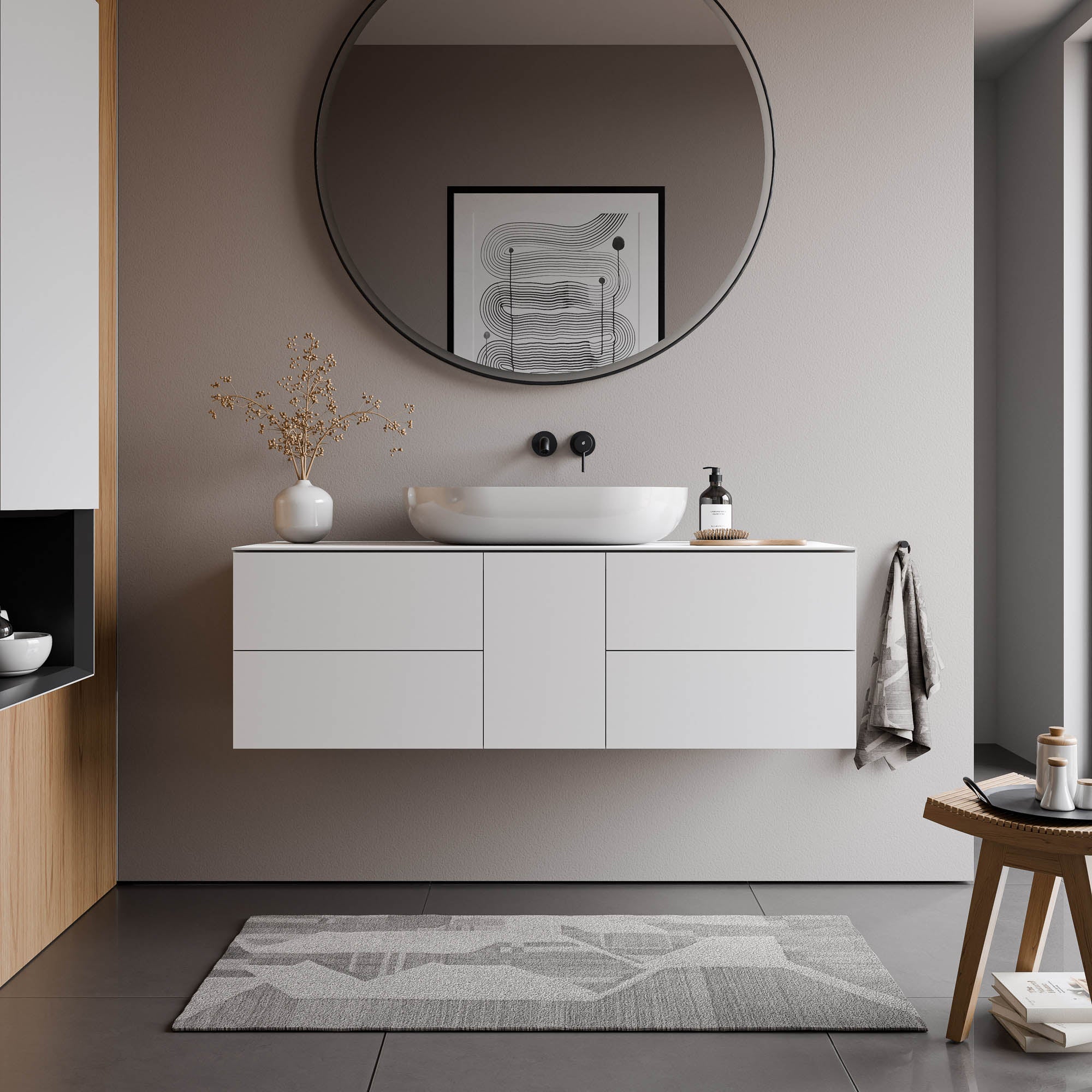 Mueble bajo lavabo ARCTIC 1400