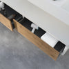 Aparador de baño Fiona Slim 160 cm Blanco Mate