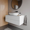 Mueble bajo lavabo ARCTIC 1200 Blanco Softtouch para lavabo sobre encimera