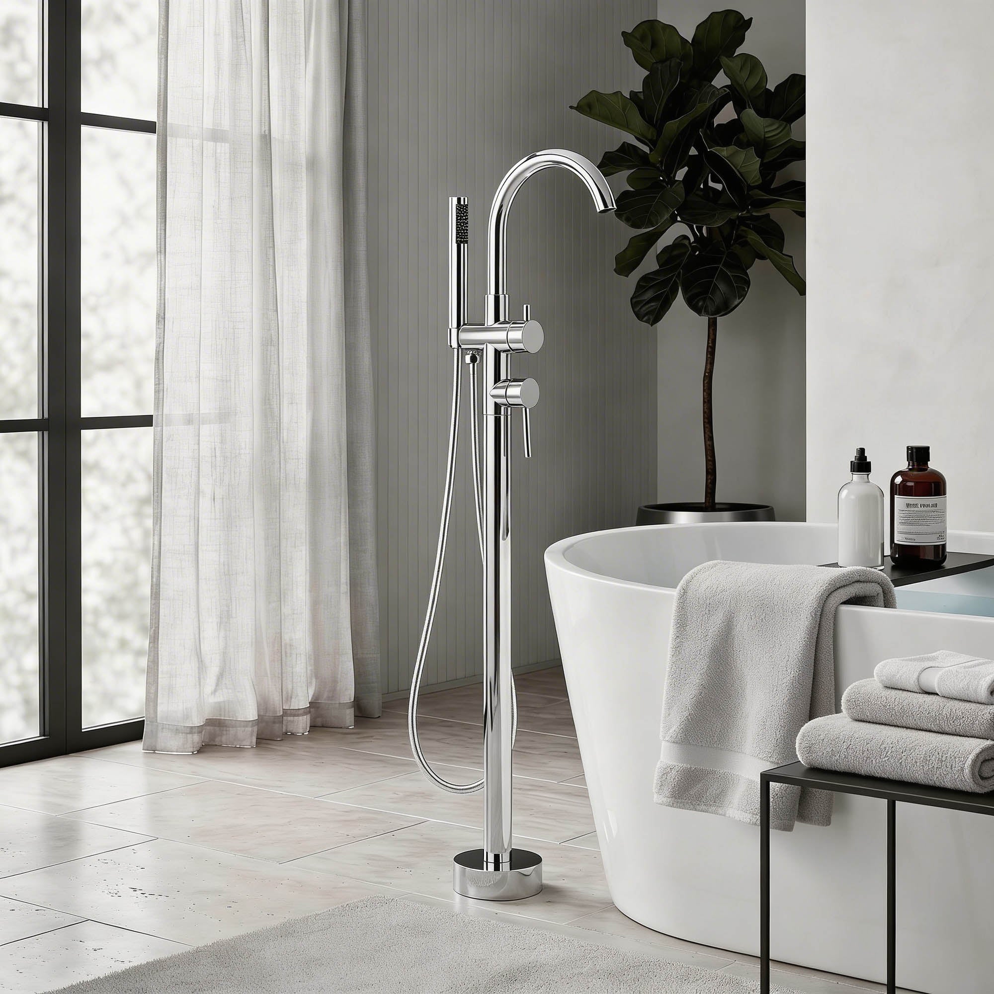 Grifo mezclador de bañera 8028