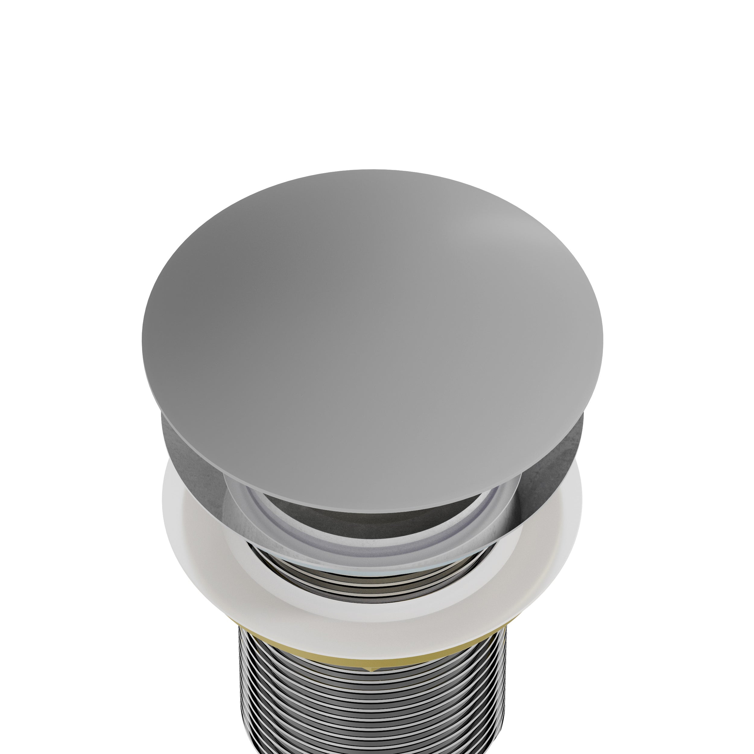 Tapa emergente para lavabo de resina mineral para conjunto de desagüe