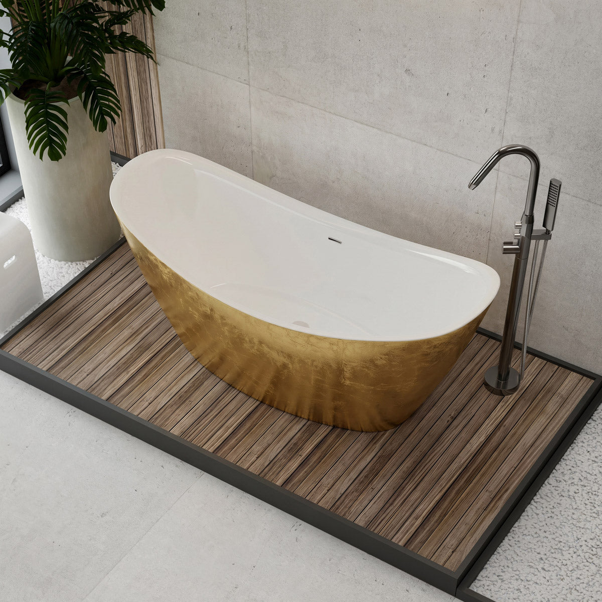 Bañera acrílica exenta SIENA