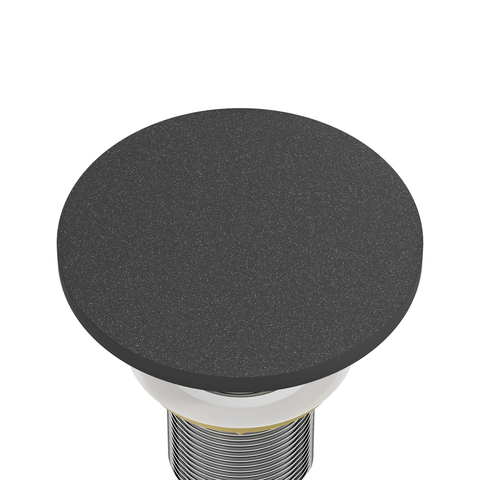 Tapón emergente de lavabo de resina mineral para juego de desagüe