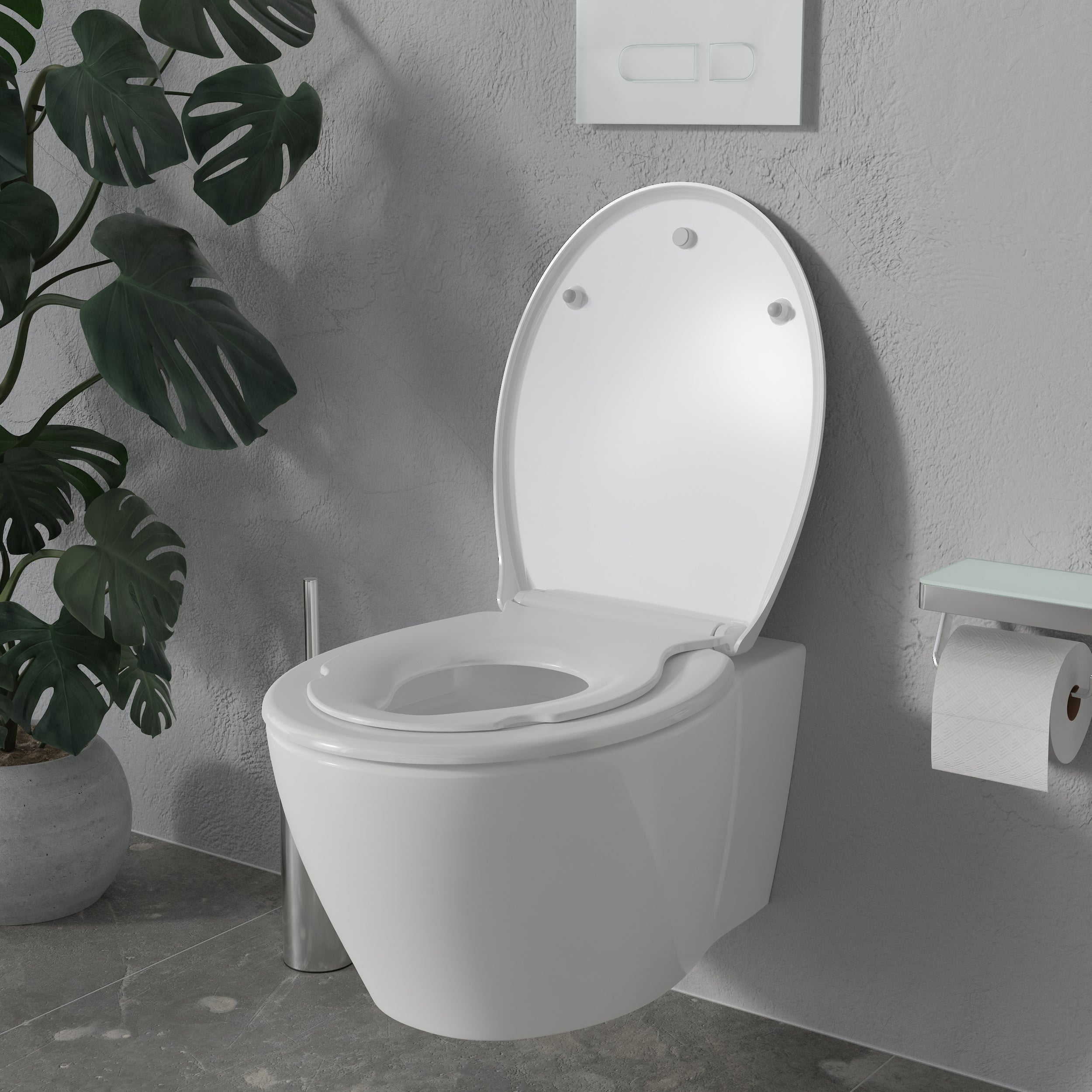 Tapa de WC con cierre suave