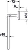 Duravit Starck T aro para toallas