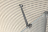 Ducha de esquina con puerta giratoria en panel fijo NT403