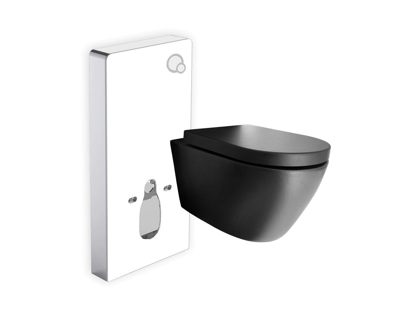 WC paquete completo 46: WC B-8030R Negro