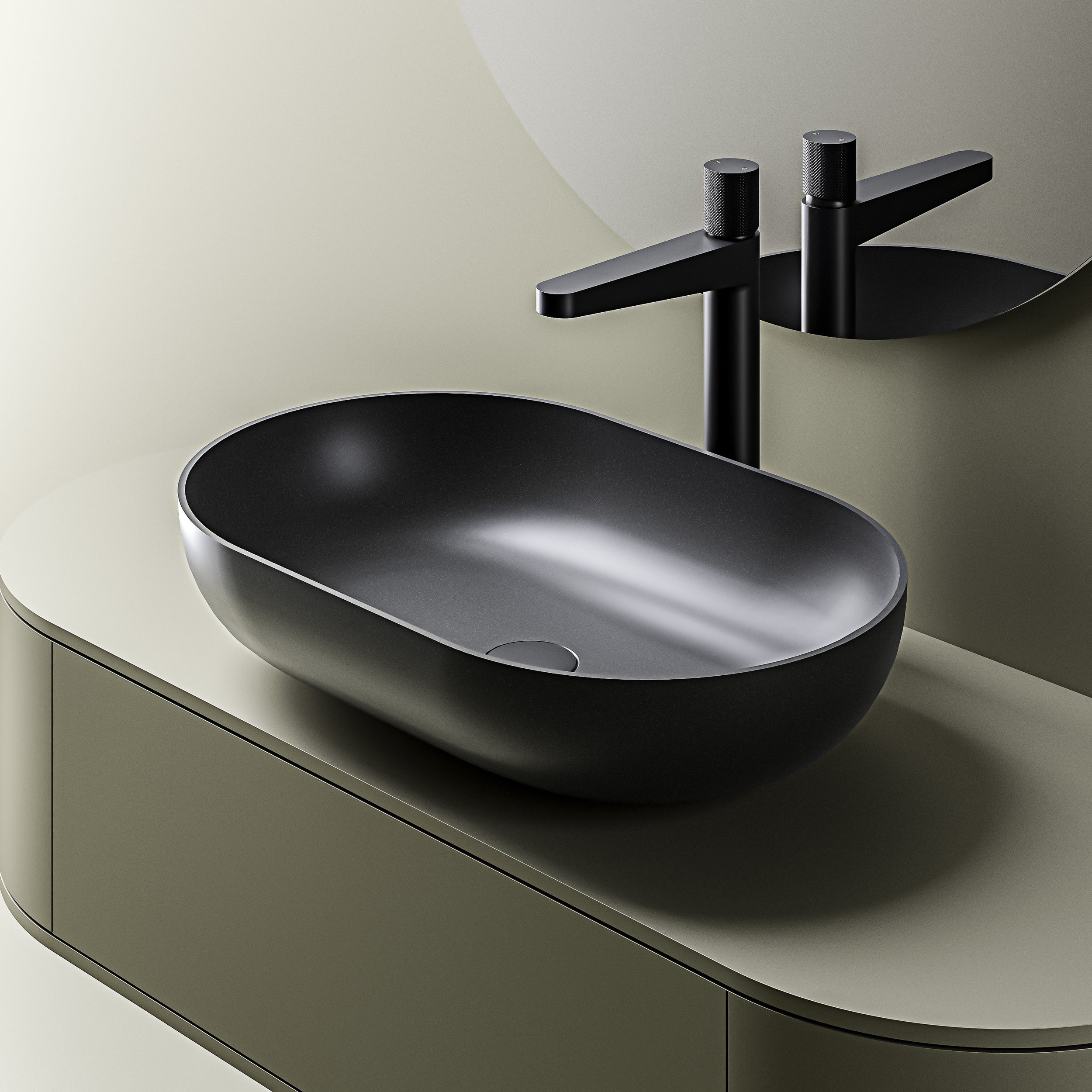 Lavabo de encimera O-540