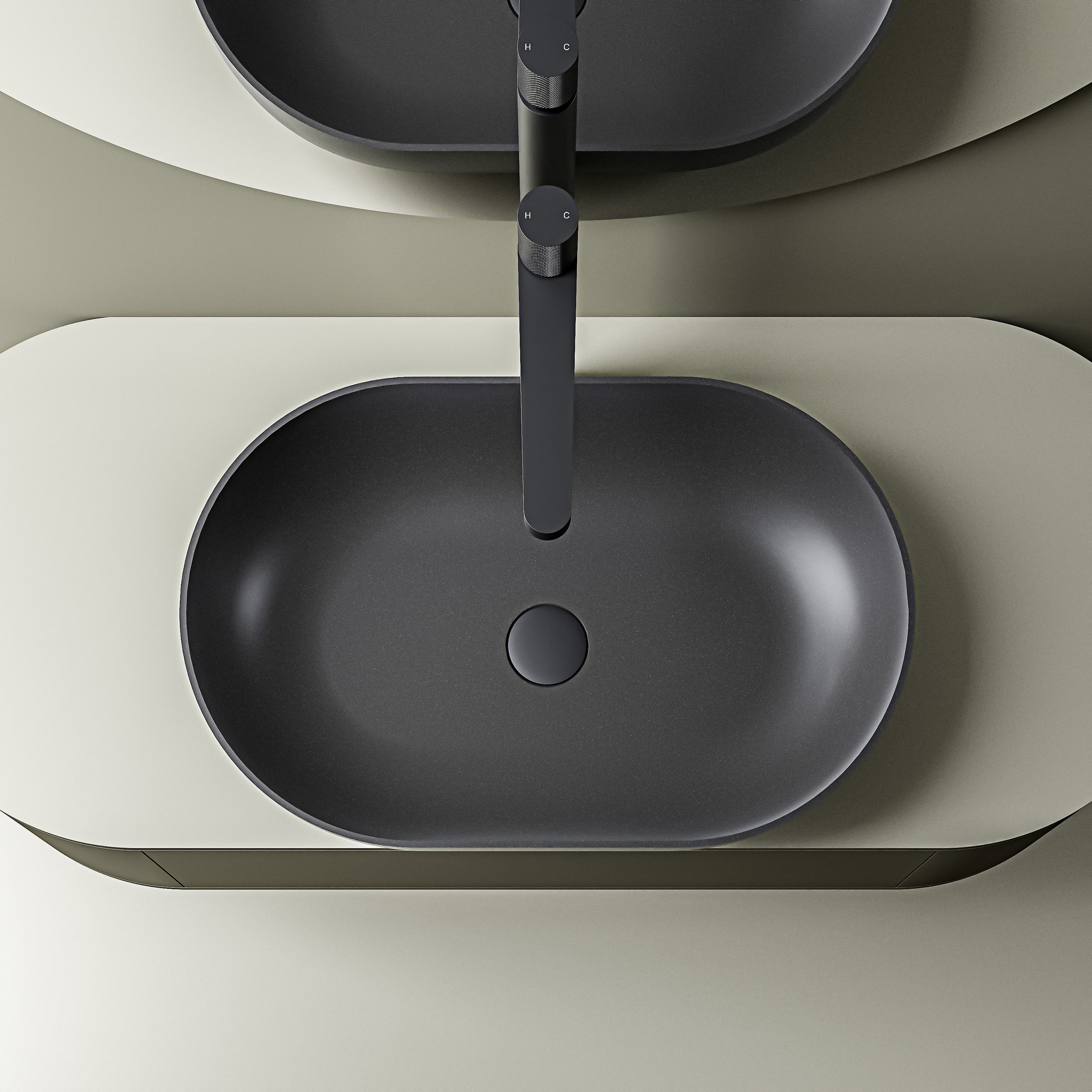 Lavabo de encimera O-540