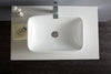 Lavabo para apoyar NT3155 - cerámica sanitaria - 58 x 38,5 cm