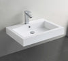 Lavabo de pared Lavabo de sobremesa BS6049 60 x 48 x 14cm 