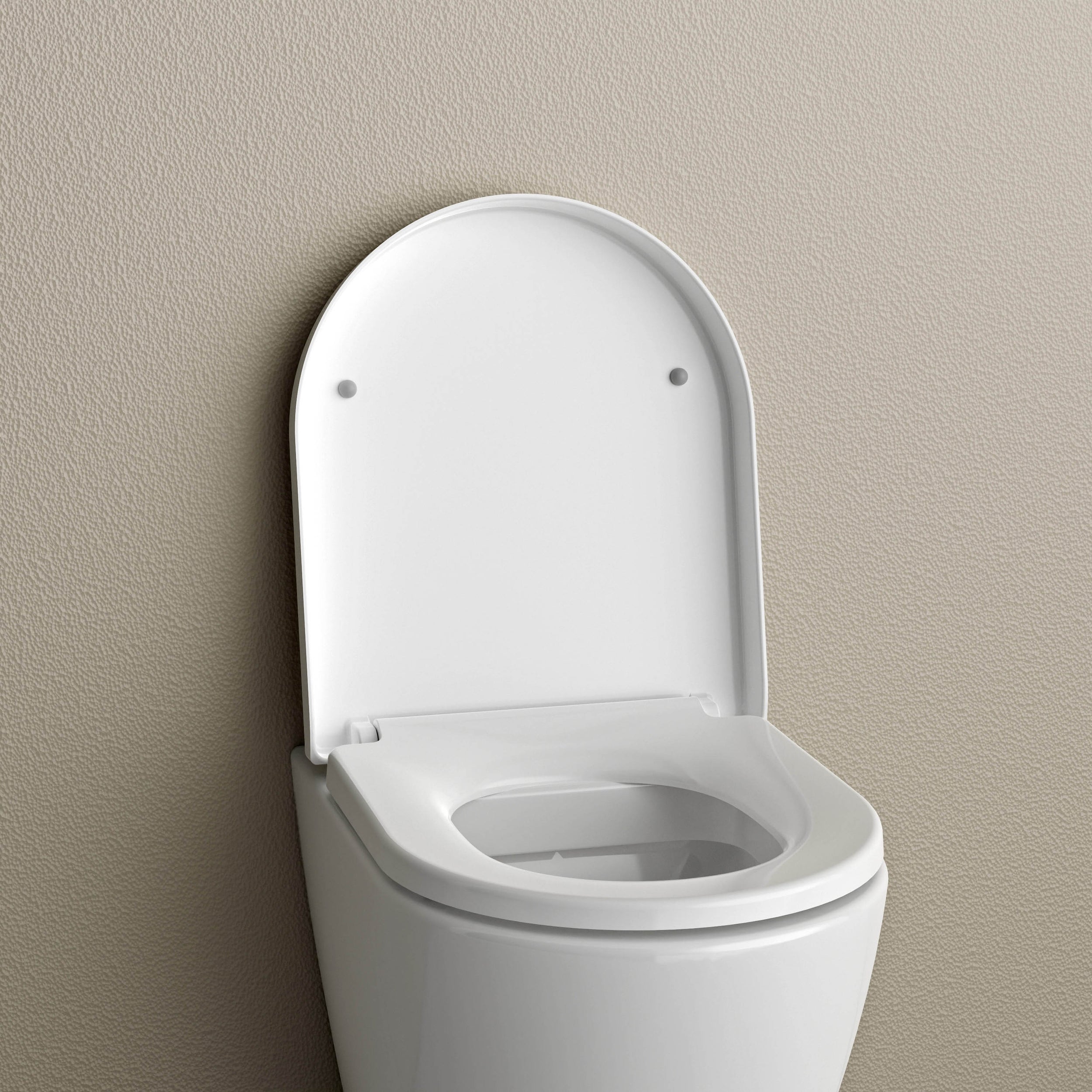 Tapa con cierre suave Asiento WC Tapa de recambio U1009
