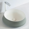 Lavabo de cerámica sanitaria KW6188 - 45,5 x 45,5 x 15 cm - Color opcional