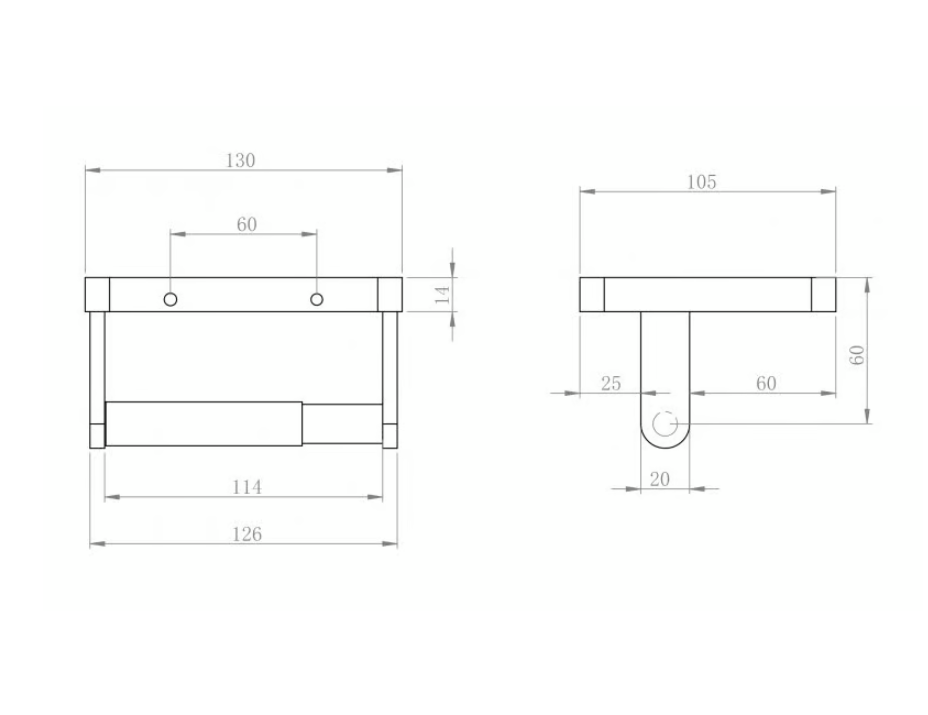 Portarrollos de papel higiénico SDLTPH