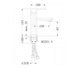 Grifo para lavabo de baño 1233
